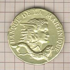 Banco Del Martinica Raro Prueba Cartón + ? De Anverso Medalla De Baron, usado segunda mano  Embacar hacia Argentina