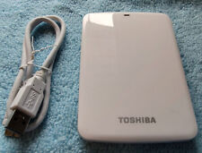 Disco rígido Toshiba Canvio Connect branco 1TB USB 3.0 HDTC710XW3A1 2015 comprar usado  Enviando para Brazil