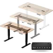 Gebraucht, Elektrisch Höhenverstellbarer Schreibtisch Tischgestell Arbeitstisch Gestell gebraucht kaufen  Fischeln