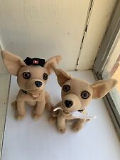 Taco Bell Chihuahua Plushie Vintage Lote de 2 Yo Quiero Taco Bell Dog  comprar usado  Enviando para Brazil