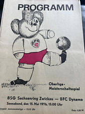 Fußballprogramm berliga 1975 gebraucht kaufen  Woltersdorf