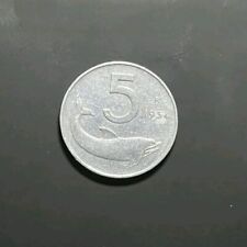 monete 5 lire 1954 usato  Supino