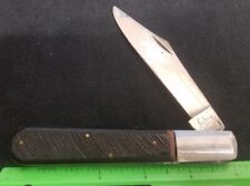 Sabre 629 Daddy Barlow Knife, Sawcut Brown Delrin Handles "  for sale  Shipping to South Africa