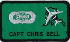 USAF AWACS Alaska Capt. Bell Controller Nametag Wing Patch A-1  for sale  Shipping to South Africa
