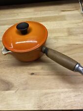 Creuset volcanic orange for sale  UK