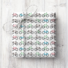 Bicycles wrapping paper for sale  WOODFORD GREEN