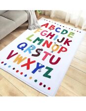Kids alphabet rug for sale  LONDON