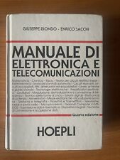 Manuale elettronica telecomuni usato  Venegono Superiore