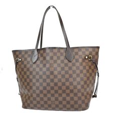 Bolsa tote de ombro Louis Vuitton Neverfull MM couro Damier BN N41603 29EA866 comprar usado  Enviando para Brazil