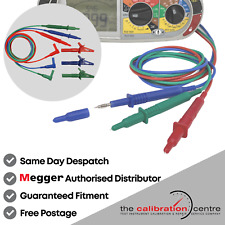 Megger test leads for sale  Shipping to Ireland