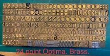 Bookbinders brass type for sale  LOUGHBOROUGH