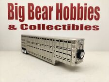 Used, New 1/64 DCP/FG Silver Wilson Tandem Axle Vintage Slat Side Cattle Pot Trailer for sale  Shipping to South Africa