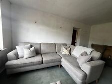 Corner sofa grey for sale  CHESTER