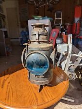 Antiga lanterna ferroviária St. Louis 4 vias faltando uma lente, usado comprar usado  Enviando para Brazil