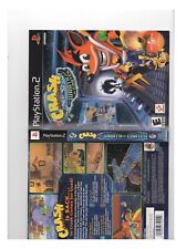 Usado, Crash Bandicoot Wrath of Cortex PS2 SOMENTE ARTE Autêntica Original comprar usado  Enviando para Brazil