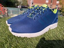ADIDAS ZX FLUX NIGHT FLASH | S79101 | Blue & Lime | UK 9 EU 43 2/3 for sale  Shipping to South Africa