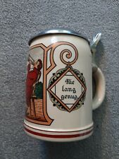 Used, Beer Stein With Lid Made in Germany .5L BBGM * see pictures for condition for sale  Shipping to South Africa
