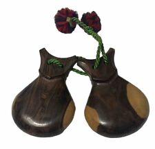 Pair wood castanets for sale  West Warwick