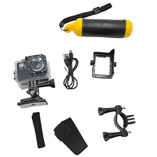 Used, Full HD 1080P Action Sport Camera with Waterproof Case Accessory Bundle for sale  Shipping to South Africa