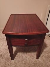 mahogany solid table side for sale  Victorville