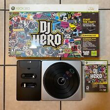 DJ Hero Turntable Kit Xbox 360 with Turntable Controller, Game, Manuals and Box for sale  Shipping to South Africa