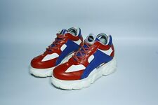 BUFFALO LONDON RED WHITE BLUE OVERSIZED SNEAKERS na sprzedaż  PL