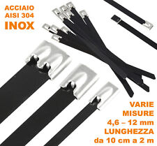 Fascette acciaio inox usato  Italia