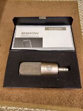 Audio-Technica AT4047/SV Cardioid Large-Diaphragm Condenser Microphone w/Case for sale  Shipping to South Africa