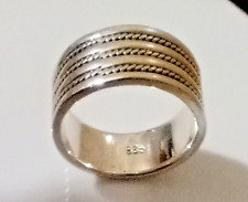 anello fascia 925 usato  Italia