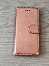 Capa carteira flip capa protetora couro rosa pastel usada iPhone 6s comprar usado  Enviando para Brazil