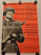 Plakat nva soldat gebraucht kaufen  Berlin