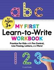 My First Learn to Write Workbook: Practice for Kids with Pen Control, Lin - BUENO segunda mano  Embacar hacia Mexico