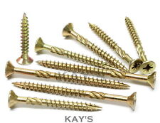 5.0mm 10g PREMIUM WOOD SCREWS,CUTTER THREAD, POZI CSK,SPECTRE TIMBERFIX 360 GOLD for sale  Shipping to South Africa