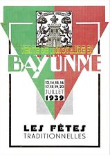 Fêtes bayonne 1939 d'occasion  Épernay