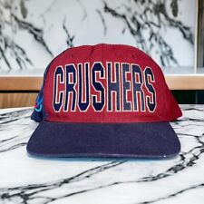 Chapéu vintage anos 90 South Queensland Crushers Snap Back novo sem etiquetas rugby raro comprar usado  Enviando para Brazil