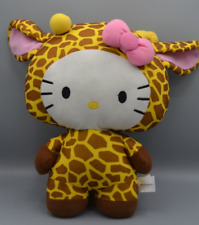 Usado, "Disfraz de jirafa de peluche de Hello Kitty animal de circo safari zoológico animal de peluche 14" segunda mano  Embacar hacia Argentina