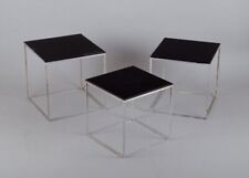 Poul Kjærholm, designer de móveis dinamarquês. Conjunto de mesas de aninhamento PK 71., usado comprar usado  Enviando para Brazil