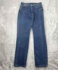 Jeans masculino vintage Levis 501 31x32 ajuste estudantil botão mosca anos 90 feito nos EUA denim comprar usado  Enviando para Brazil