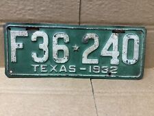 1932 texas license for sale  Chicago
