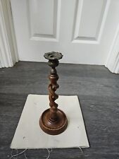 Wooden candlestick for sale  ANDOVER