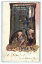 1905 Parsifal Opera Richard Wagner Knight Publicidade Cragin Station Cartão Postal, usado comprar usado  Enviando para Brazil