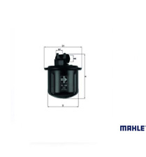 Mahle 108 kraftstofffilter gebraucht kaufen  Heilbronn