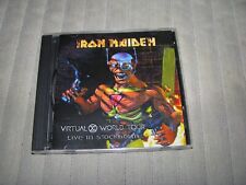 IRON MAIDEN-VIRTUAL WORLD TOUR-ULTRA RARO ESPECIAL EXCLUSIVO IMPRENSA 2CD 17 FAIXAS comprar usado  Enviando para Brazil