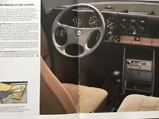 Saab sales brochure for sale  BEVERLEY