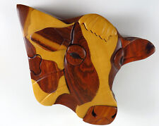 Vintage wood cow for sale  Healdsburg