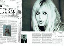 Publicité advertising 0722 2012 lancel bb bag creation Brigitte Bardot 2p til salgs  Frakt til Norway