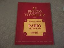 Catalogue radio television d'occasion  Le Perreux-sur-Marne