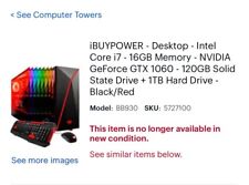 Ibuypower gaming series for sale  Lexington