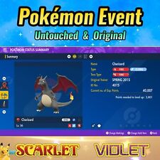 ✨ Evento Shiny Charizard | Primavera 2015 | Pokémon Scarlet & Violeta | INTACTO, usado comprar usado  Enviando para Brazil