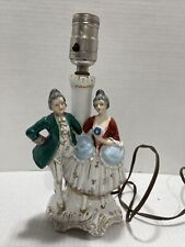 vintage porcelain figurine lamp for sale  Missouri City
